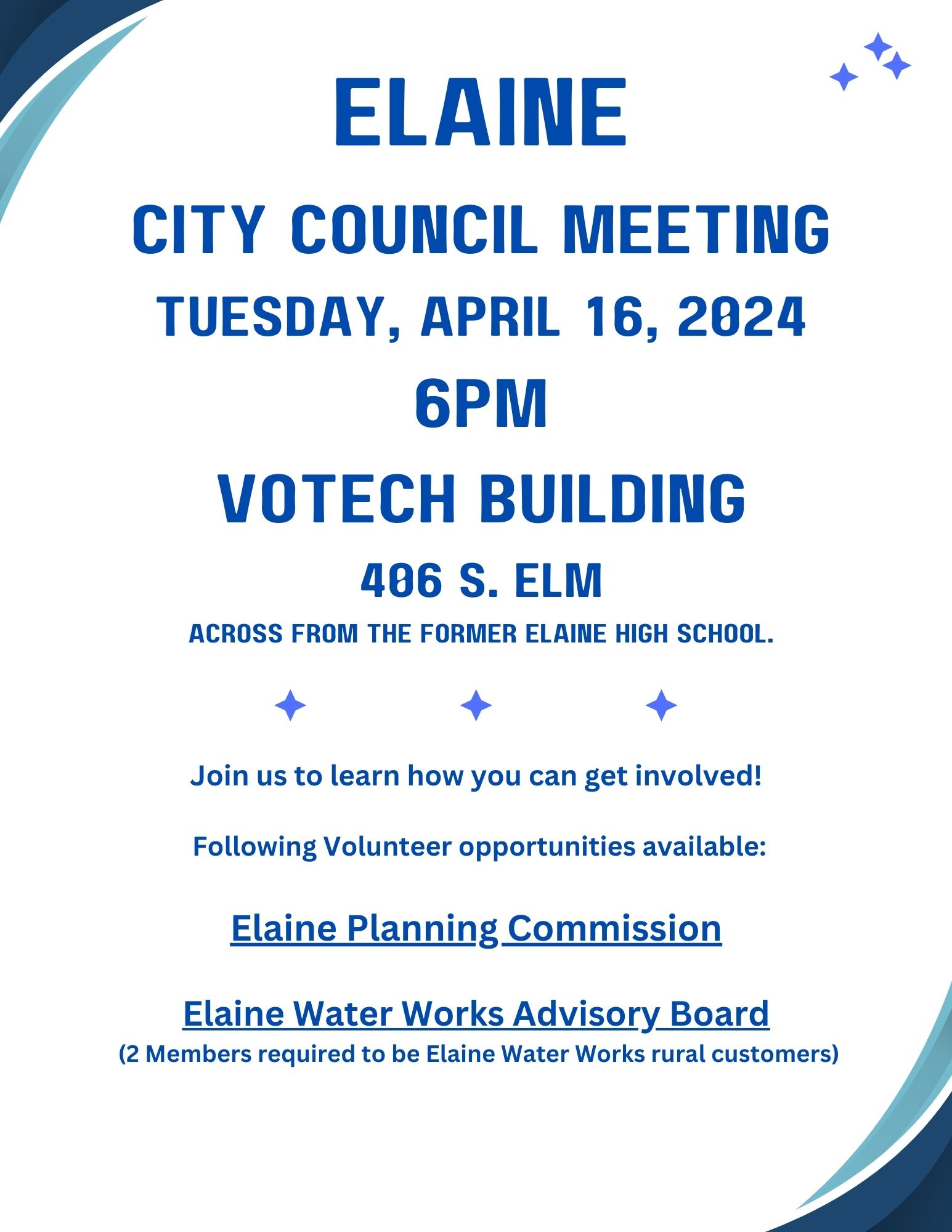 April City Council Meeting 